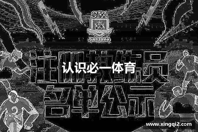 认识必一体育